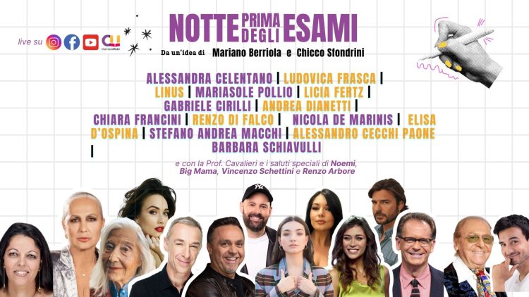 Diretta Notte Prima degli Esami 2025 CorriereUniv.it