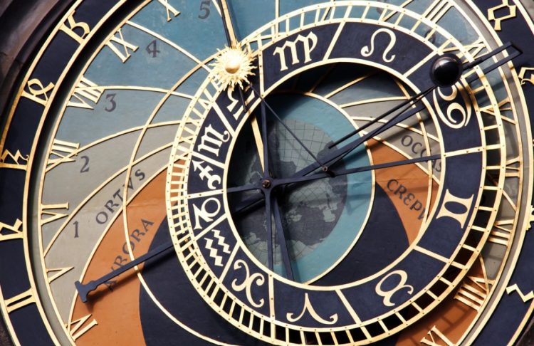 orologio indietro nel tempo