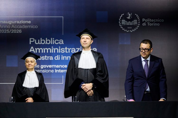 Il Politecnico di Torino inaugura l’Anno Accademico 2025/26 con il Ministro Zangrillo: pubblica Amministrazione palestra di innovazione