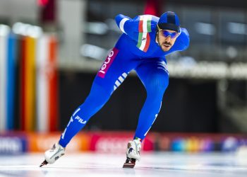 Davide Ghiotto oro olimpico nel pattinaggio di velocità: il laureato UniTrento guida l’Italia contro gli USA