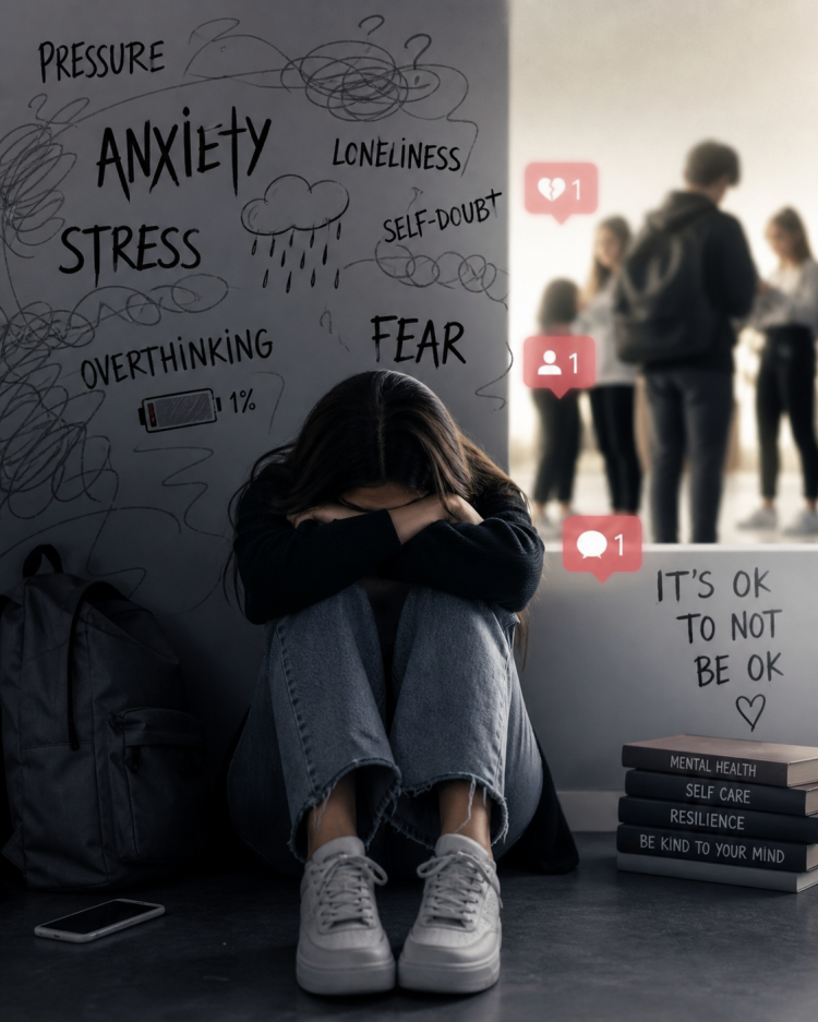 Benessere psicologico dei giovani: 1 su 7 vive con un disturbo diagnosticato