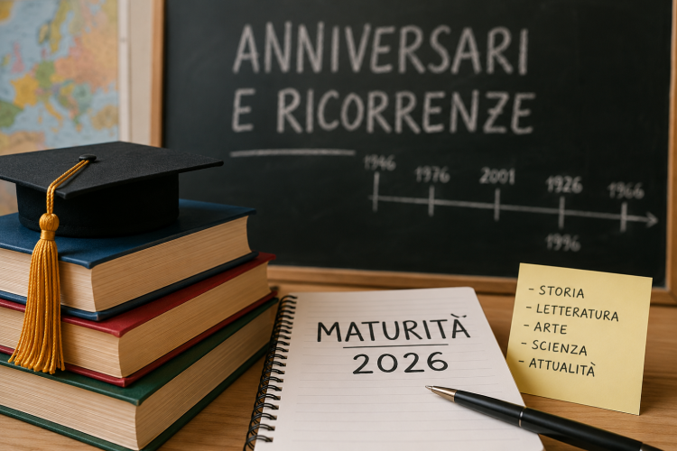 Maturità 2026, anniversari e ricorrenze da tenere d’occhio per l’esame