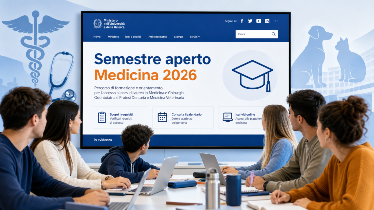 Medicina, al via le iscrizioni al Semestre aperto: al 3 agosto la scadenza delle domande