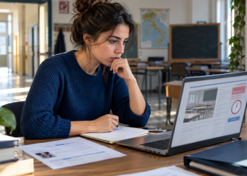 Aspirante docente consulta un interpello per le supplenze 2026/27