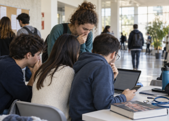 Graduatorie Professioni sanitarie 2026 consultate da studenti in università .