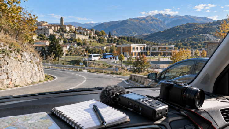 CorriereUniv in viaggio verso Amatrice per l’inaugurazione dell’anno scolastico 2026/27