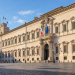 Rappresentazione illustrativa del Palazzo del Quirinale visto dalla piazza.