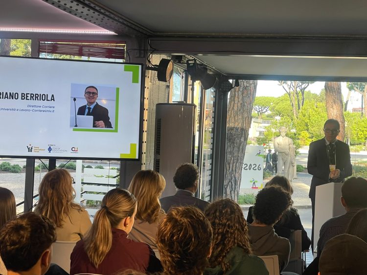 Berriola apre lo Yif: “Studiare conviene, rimettere al centro il tema della professionalità”