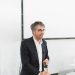 Riccardo Faccini in aula allo Young International Forum